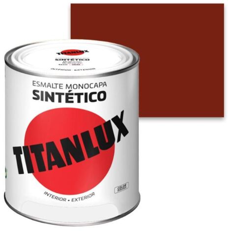 -CAHERSA- PINTURA TITANLUX ROJO INGLES 750ML TITAN