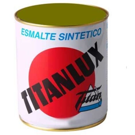 -CAHERSA- PINTURA TITANLUX SINT BRILLANTE BLANCO DECOR 250ML TITAN