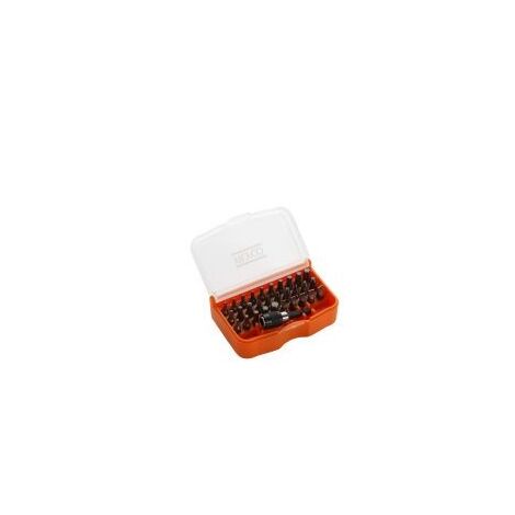 -CAHERSA- Puntas Atornillador 1/4 ALYCO ORANGE Estuche 30 Pz
