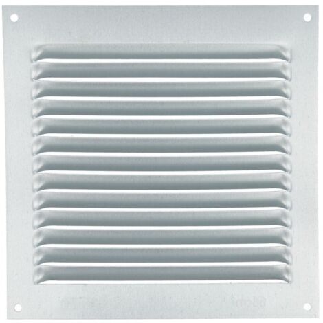 -CAHERSA- Rejilla Ventilación AMIG 3-200X200 Aluminio Plata