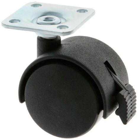 -CAHERSA- Rueda AMIG 1504-40 Nylon Negro