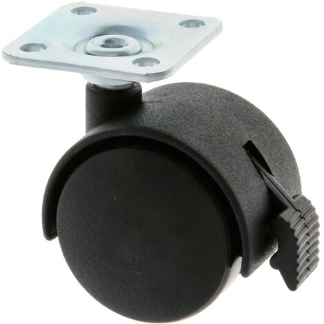 -CAHERSA- Rueda AMIG 1504-50 Nylon Negro