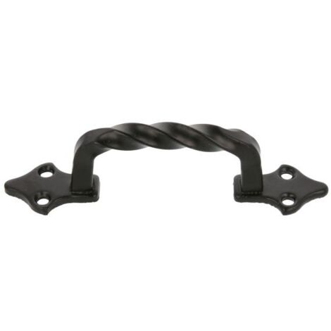 -CAHERSA- TIRADOR 1002-182 Acero Negro  AMIG