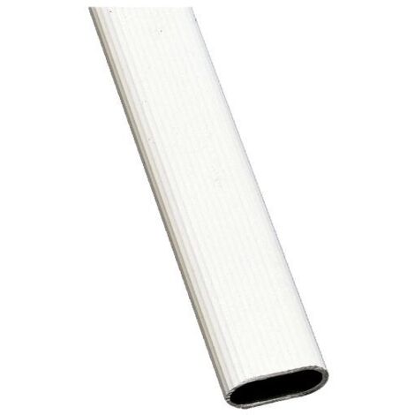 -CAHERSA- TUBO 1-30X15X2M Aluminio Blanco  AMIG