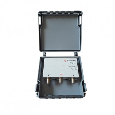 CAHORS Coupleur passif 2 entrées FM-VHF-UHF-UHF