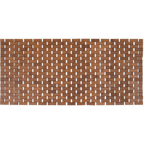 Caillebotis bambou antiderapant 45x100 cm - marron - Tendance