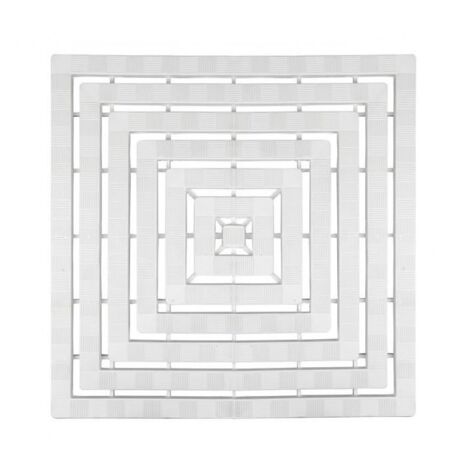Caillebotis / Clayette de douche Plateforme 57 x 57 cm