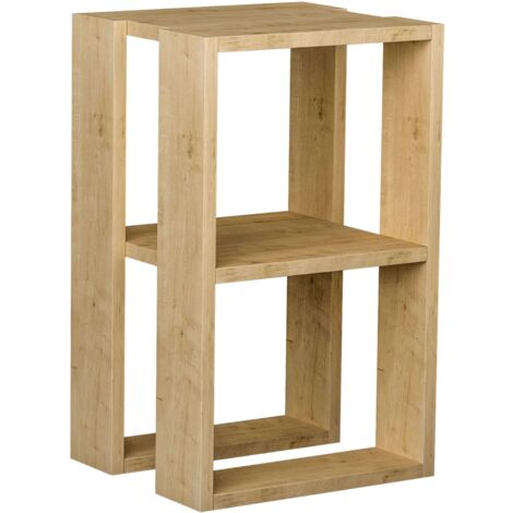 MIROYTENGO Caire Roble Safir Night Table 34x55x30cm chambre