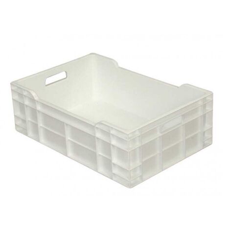 Caisse 600 X 400 Pleine 40L Blanc