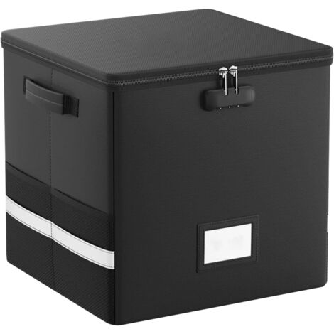 Caisse À Disques - Boîte Ignifuge pour Documents -