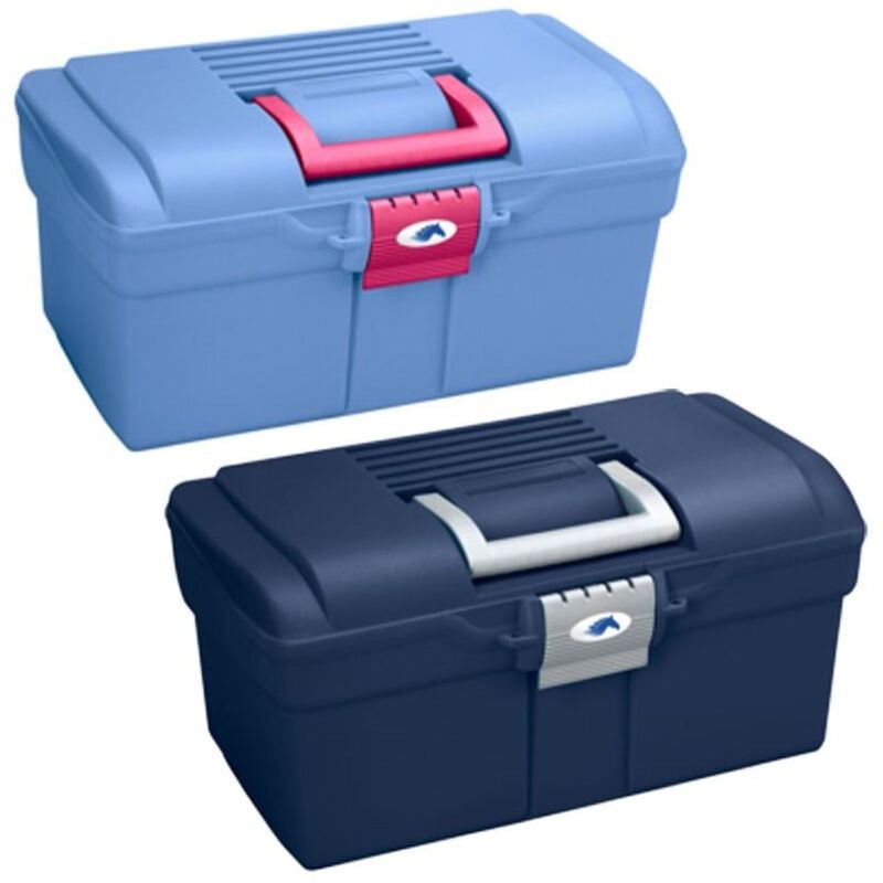 NSC - Blu - Caisse à outils basse avec plateau intérieur amovible, capacité 100 kg