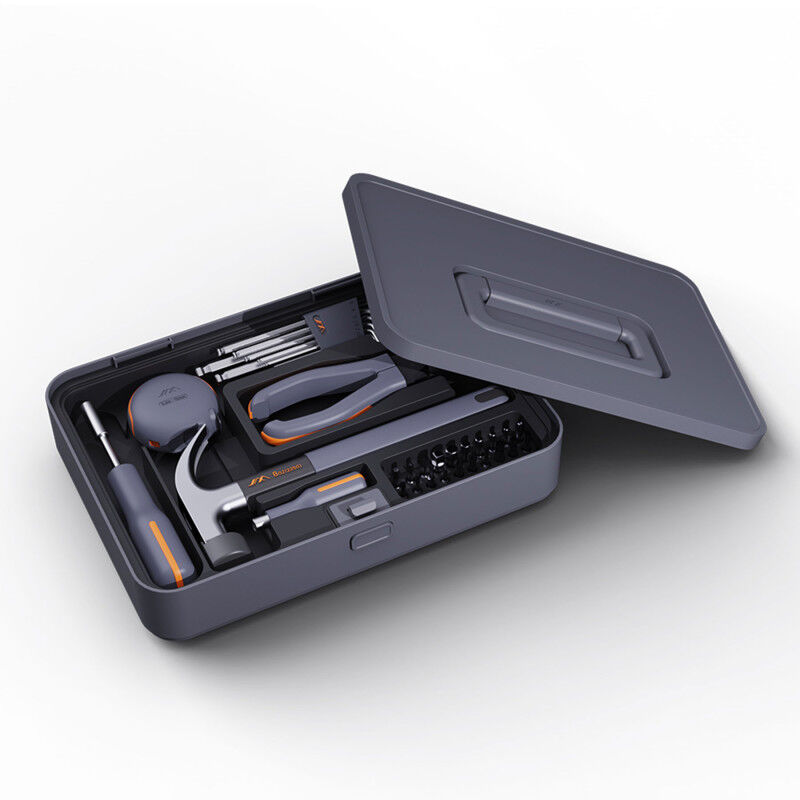 Jimihome - Caisse à outils compacte 34 pièces