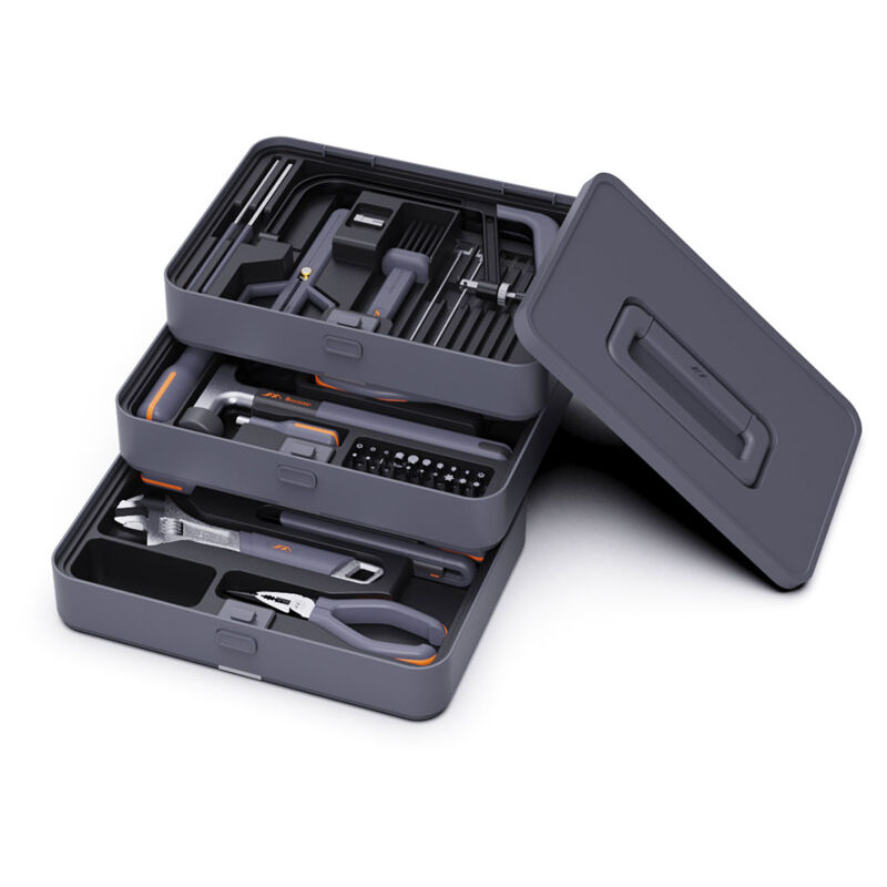 Caisse à outils compacte multifonctions X3-ABG 56 pièces