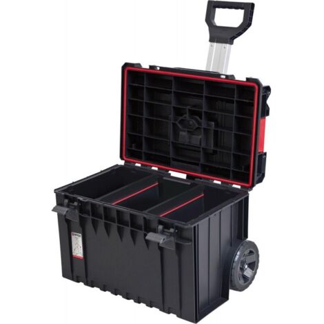 Caisse à outils m. Rollen 585x438x690mm QBRICK