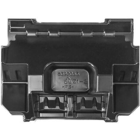 Caisse à outils Makpac 8392053 – Insert pour batteries et chargeur DC18RD – Rangement efficace pour utilisateurs Makita