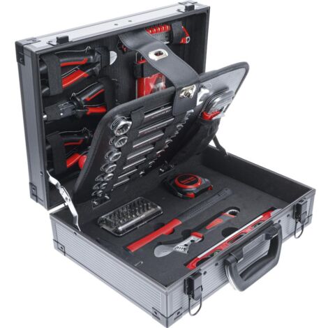CAISSE A OUTILS - MALLETTE ALUMINIUM 66 PIECES