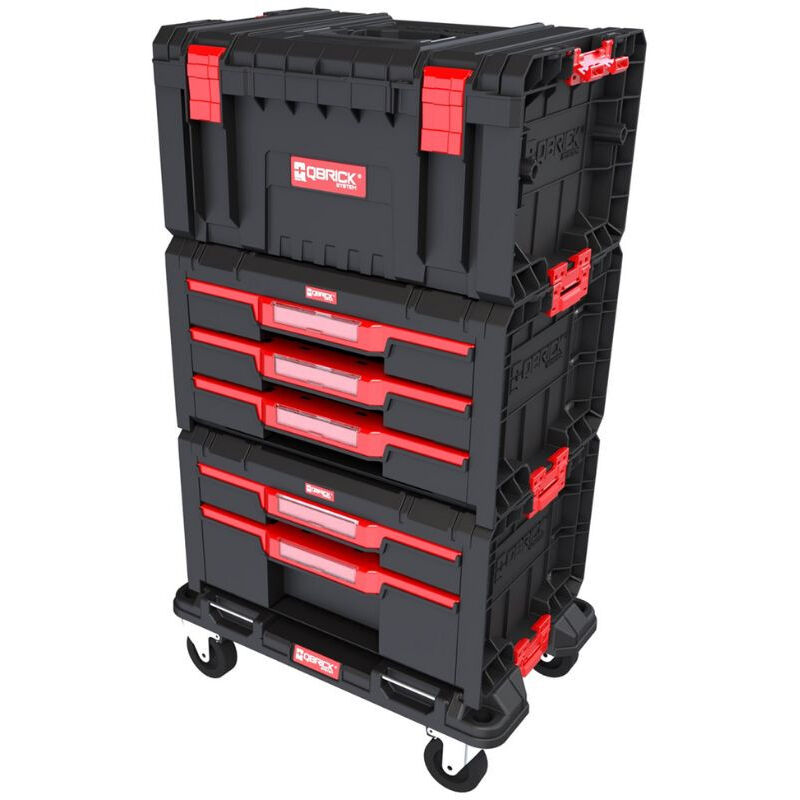 Caisse à outils mobile System PRO SET 2 - QBRICK Z258346PG003