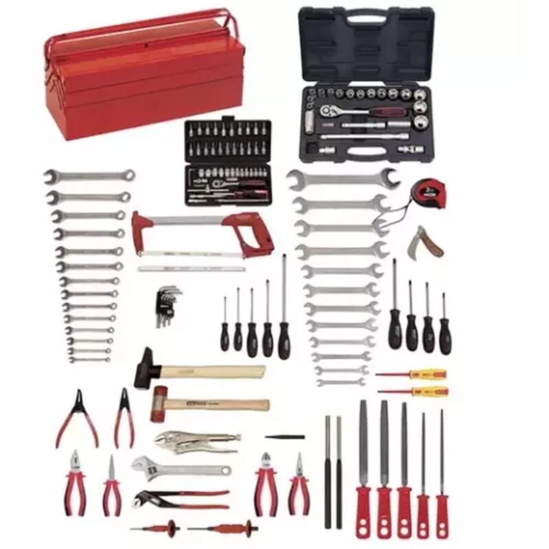 Caisse à outils pour la mécanique générale 149 pièces KSTOOLS