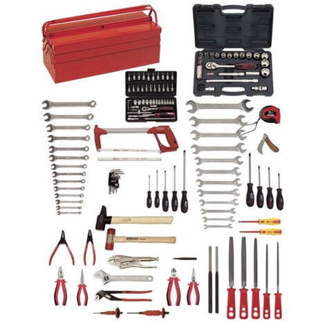 Caisse à outils pour électricien  118 pièces EXCLUSIVITE WEB JM00115503 :  JM-Outillage : Vente et réparation de vos outils, particulier et  professionnel