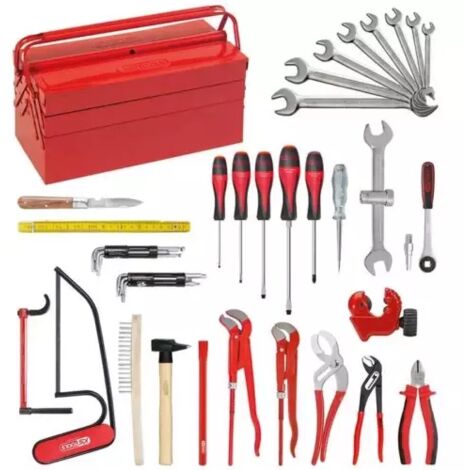 Caisse a outils Sanitaire et Chauffage 47 pièces KSTOOLS