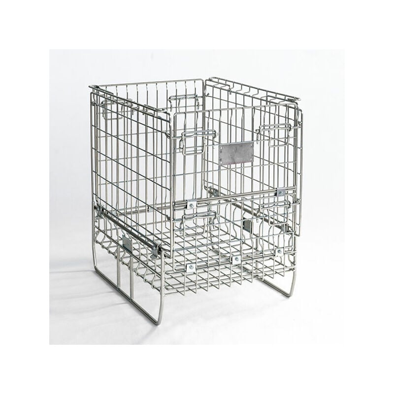 Matisère - Caisse de stockage grillagée - Cap. 380 litres - 215001