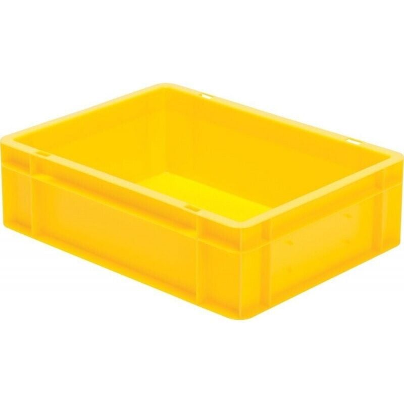 Caisse de transport 400x300x120 mm jaune