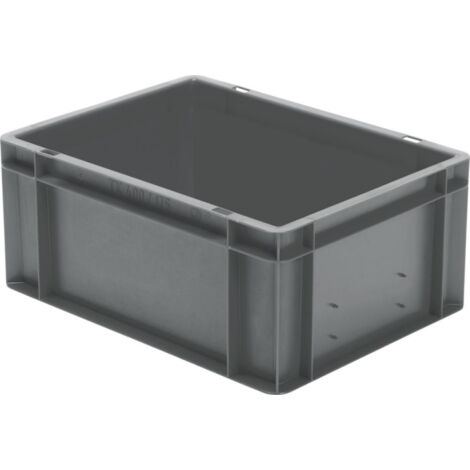 Caisse de transport 400x300x175 mm gris