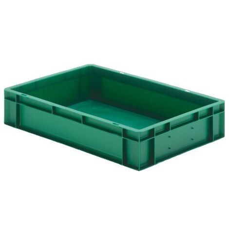 Caisse de transport 600x400x120 mm jaune