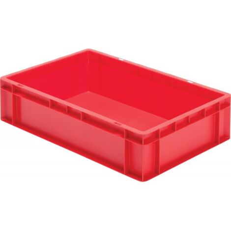 Caisse de transport 600x400x145 mm jaune