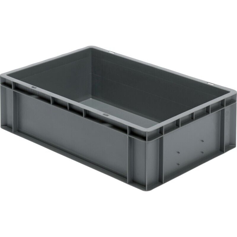 La-ka-pe - Caisse de transport 600x400x175 mm gris