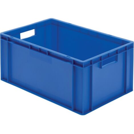 Caisse de transport 600x400x270 mm jaune