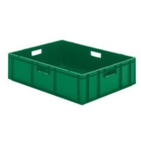 Caisse de transport 800x600x210 mm vert