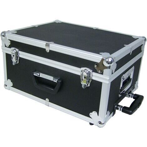 Caisse de transport aluminium 500 x 400 x 260 mm – Charge maximale 20 kg – Intérieur étanche – MALLEWM – Viso - W604381