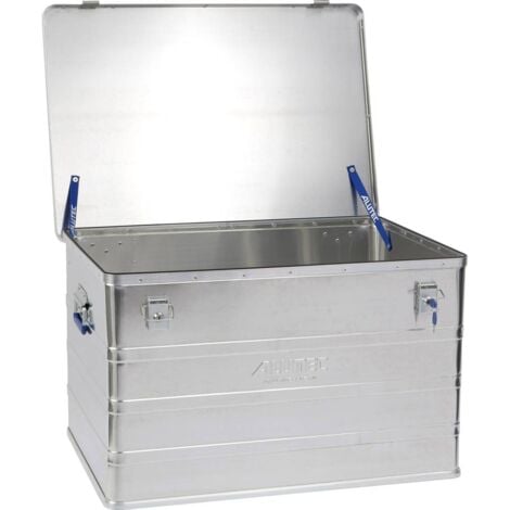 ALUTEC Boîte de Rangement en Aluminium Classement Dossiers Bureau Multi-modèle