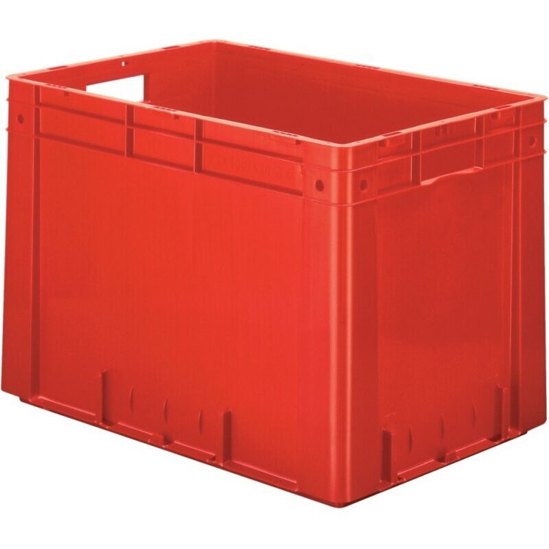 Caisse de transport gerbable VTK 600/420-0 rouge (Par 2)