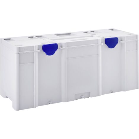 Malette de rangement Tanos Systainer³ XXL 337 – Dimensions 792x337x296mm – Plastique ABS – Couleur gris clair (RAL 7035)