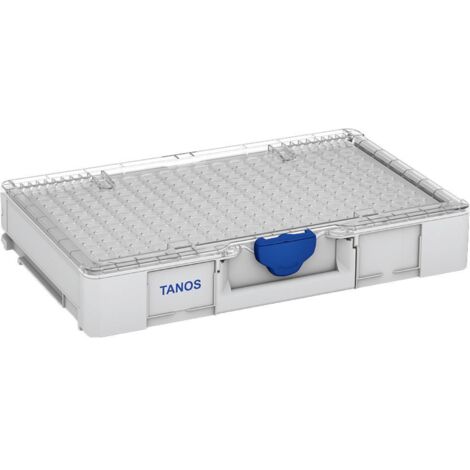 Caisse de transport Tanos Systainer³ Organizer L 89 83000011 plastique ABS, Polycarbonate (l x H x P) 508 x 82 x 296 mm
