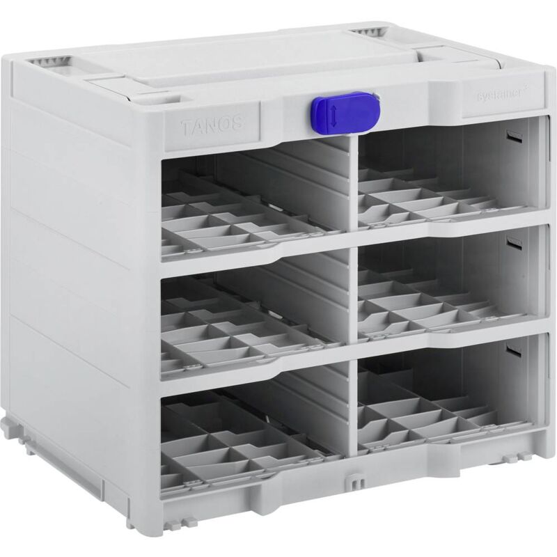 Caisse de transport Tanos Systainer³ Rack/0 m 337 83000876 plastique abs (l x h x p) 396 x 330 x 296 mm