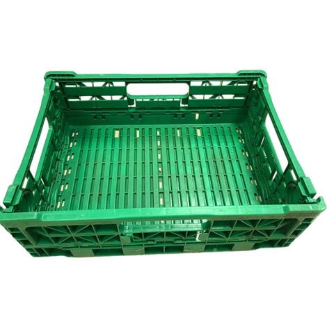 Caisse plastique pliante verte IFCO 4310