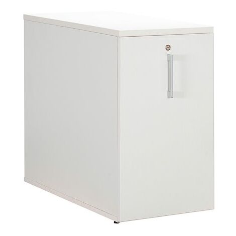 Caisson bois blanc hauteur bureau Tower Essens H 73cm - Maxiburo