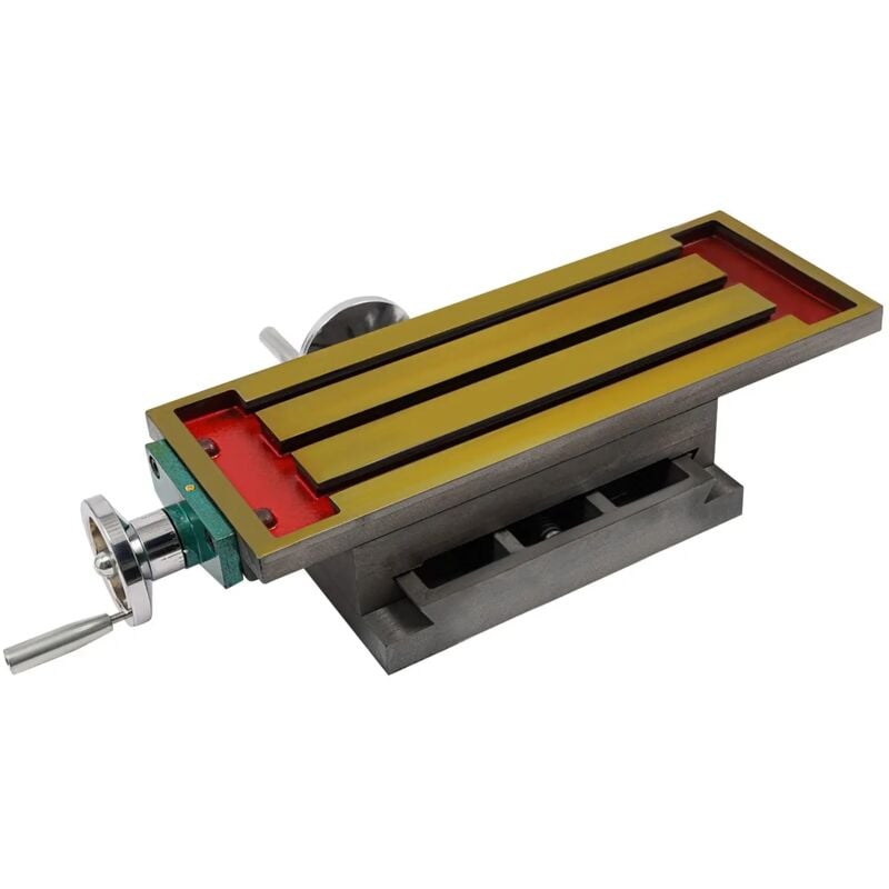 Gojoy - Fraiseuse, table de travail, 52 x 28 x 10 cm, table croisée, table de perçage, table de coordonnées, support croisé pour tables de perçage,