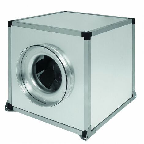 Caisson de ventilation tertiaire double peau, 1820 m3/h, D315 mm, monophasé 230V S&P (UNELVENT) 241471