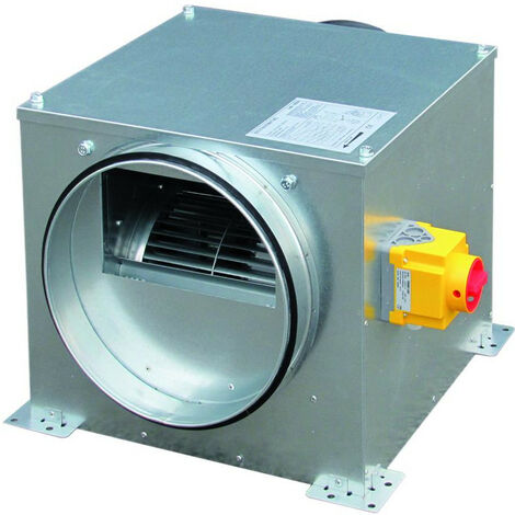 Caisson Ecowatt iso 10 mm, 700 m3/h D 250 mm inter.prox. S&P (UNELVENT) 244067
