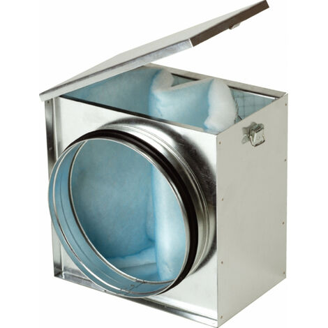 Caisson filtre G4, trappe d'accès au filtre, raccordement à joint D 450 mm S&P (UNELVENT) 973701