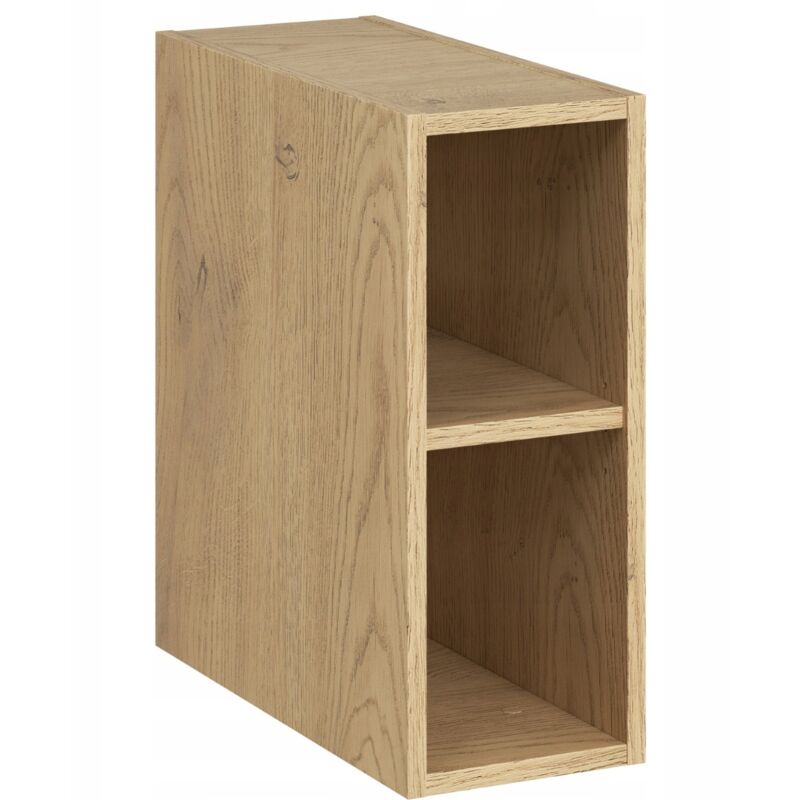 Caisson ouvert de rangement pour meuble de salle de bains DALIA chêne cremona 20 cm
