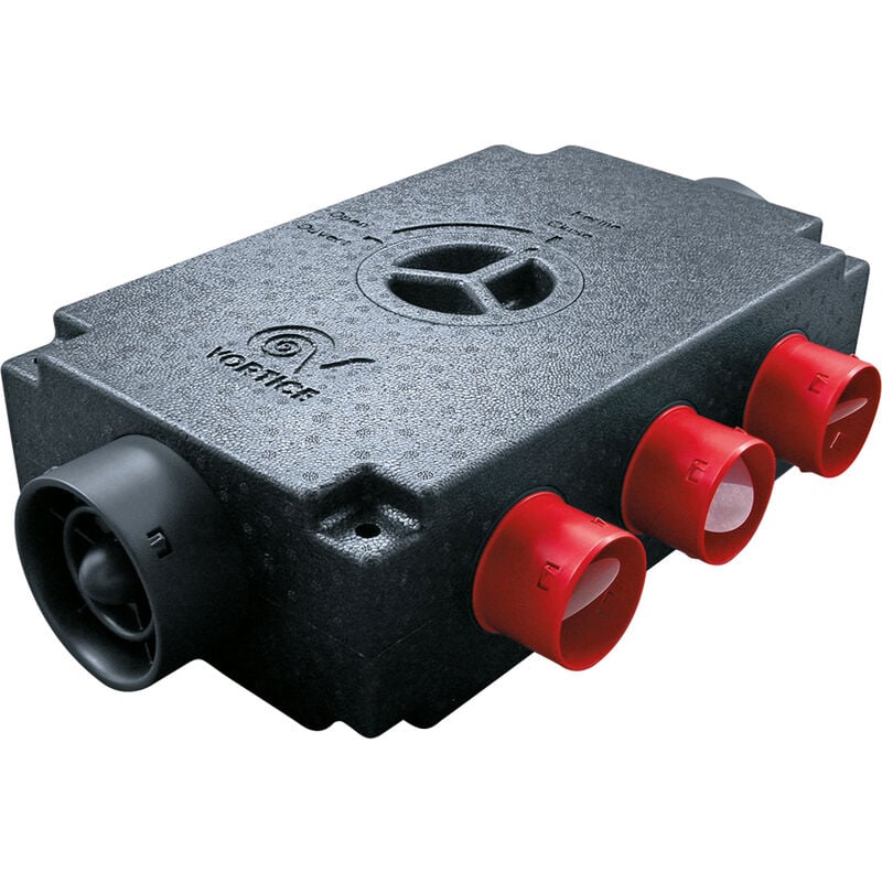 Caisson plénum répartiteur isolé en ppe