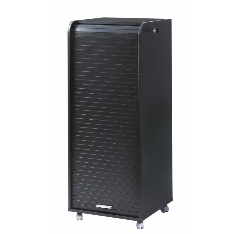 M&s - Caisson de Bureau Mobile Noir 108 cm - Coloris: Noir