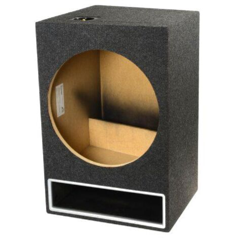 Caisson vide MDF 70L sub38 Noir