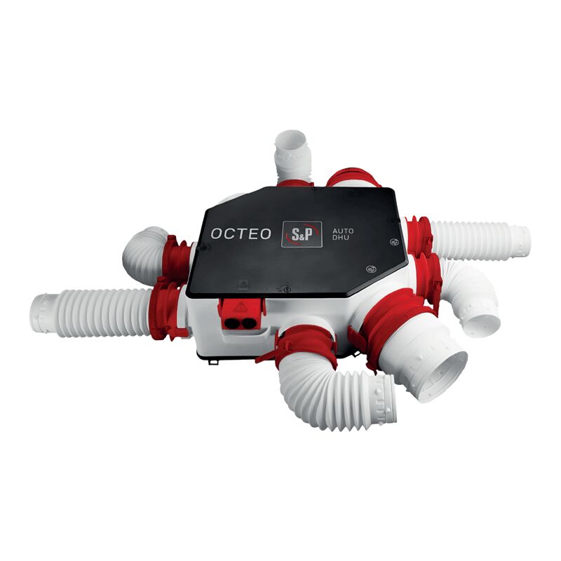 Unelvent - vmc simple flux autoréglable - octeo auto dhu n - 607300 s&p 607300