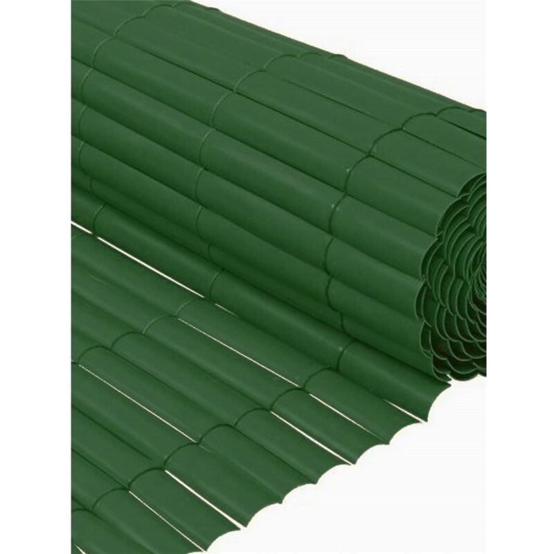 

Cañizo de PVC Simple Cara | 900gr/m2 | SELECCIONE LA MEDIDA Y COLOR - color :Verde - 1 X 3 M (Verde) - Verde